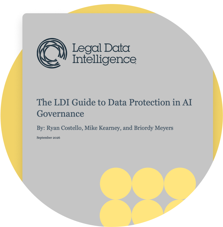 The LDI Guide to Data Protection in AI Governance graphic