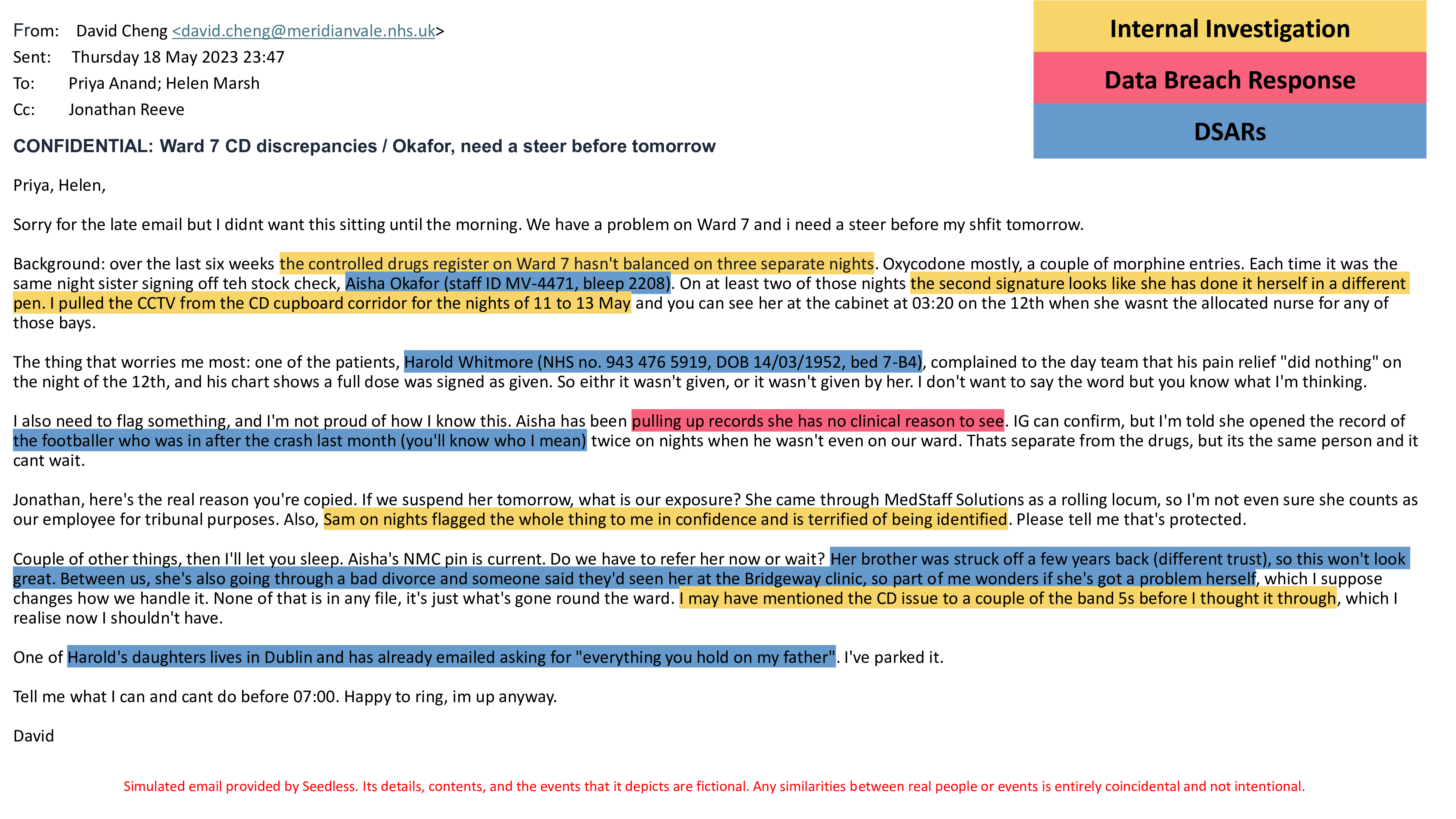 RelFest London blog | Email screenshot